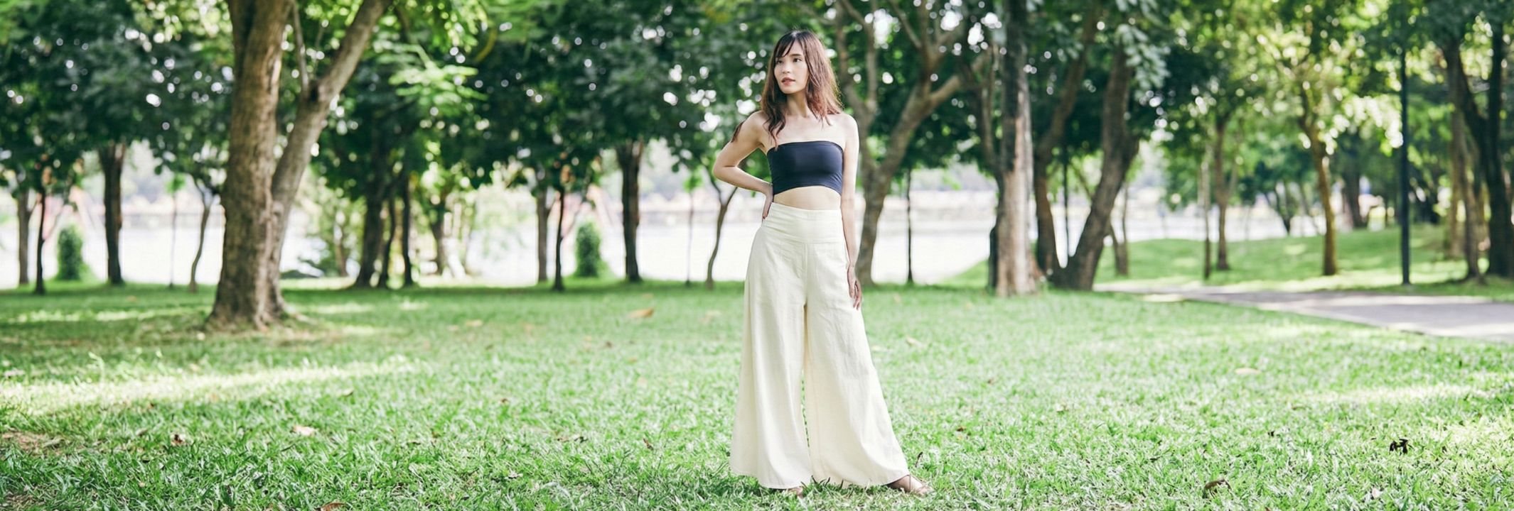 Palazzo Pants - Cotton - Lannaclothesdesign Shop