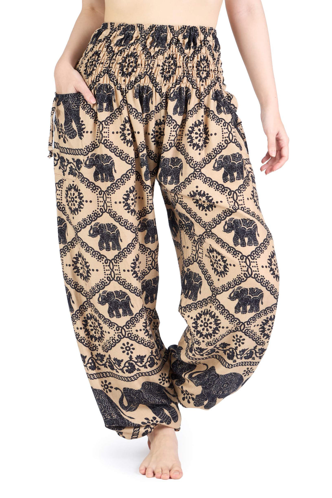Elephant Boho Pants - Lannaclothesdesign Shop