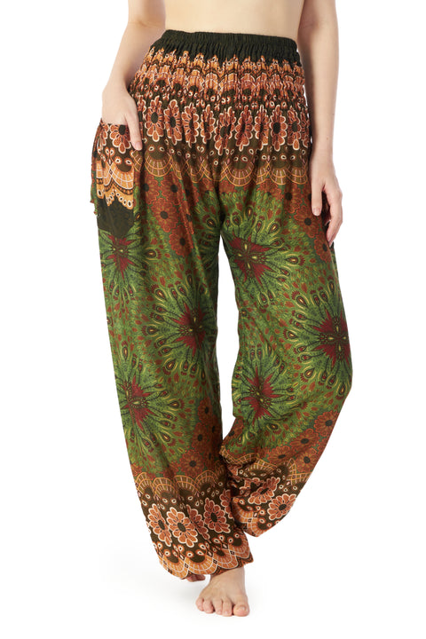 Flower Mandala Harem Pants