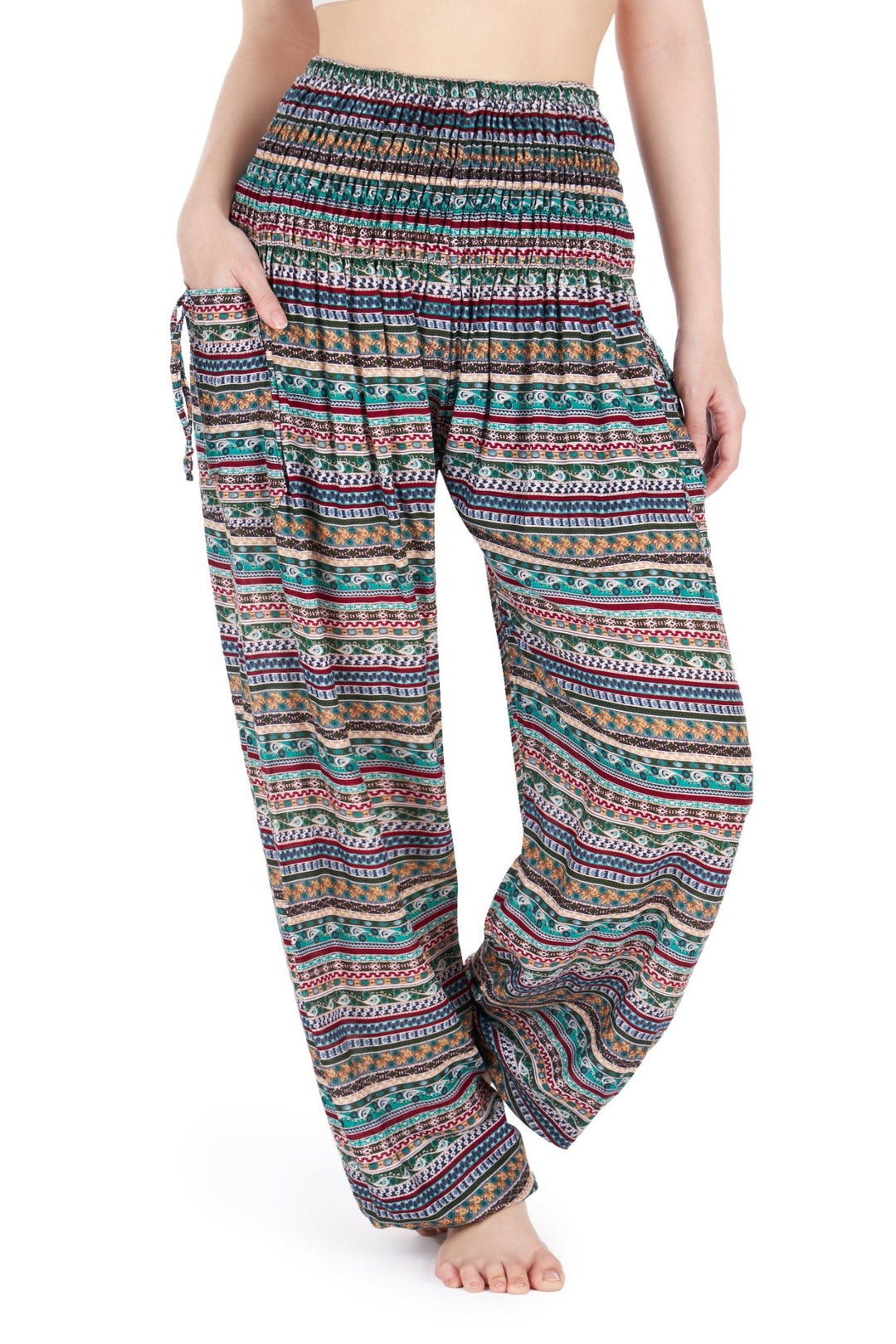 Harem Boho Pants - Lannaclothesdesign Shop