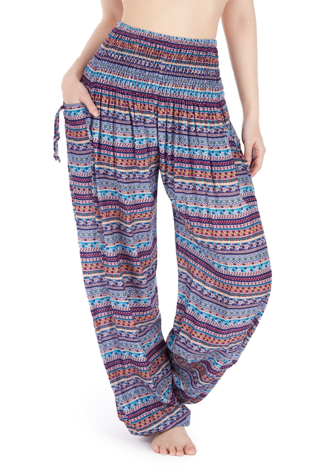 Harem Boho Pants - Lannaclothesdesign Shop