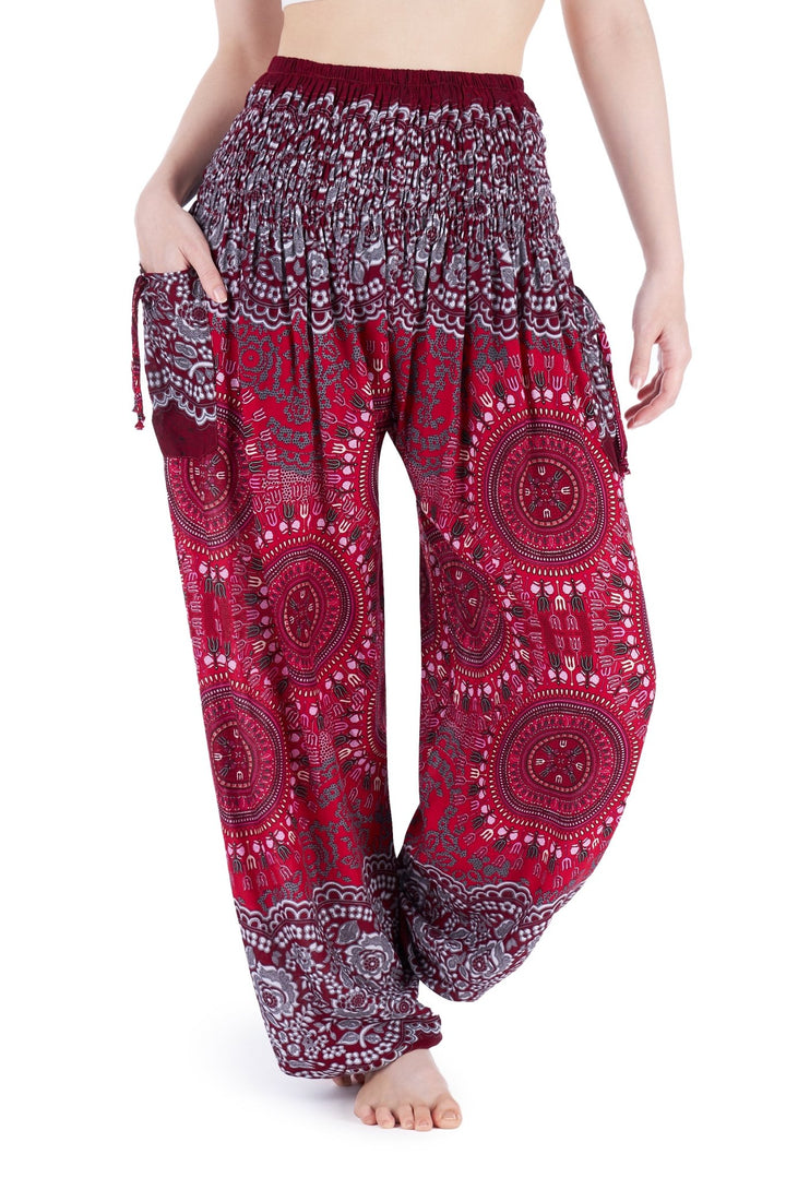 Mandala Harem Trousers - Lannaclothesdesign Shop