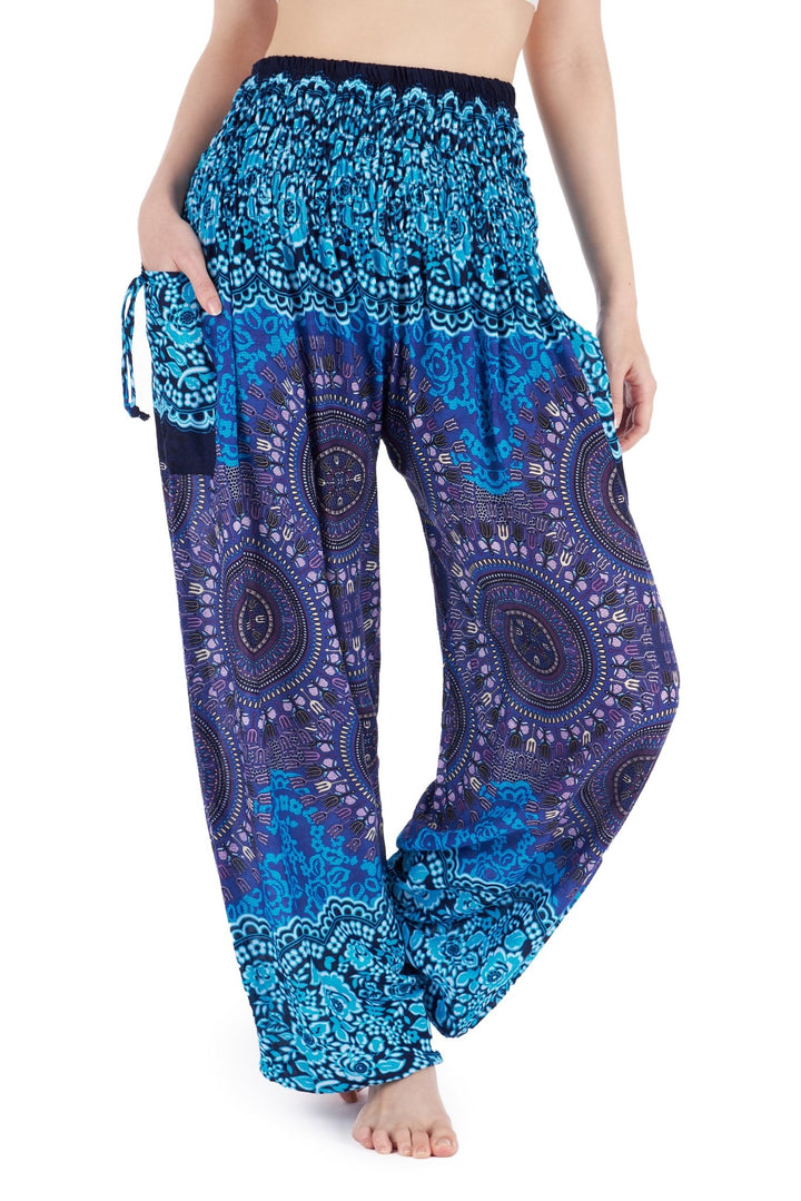 Mandala Harem Trousers - Lannaclothesdesign Shop