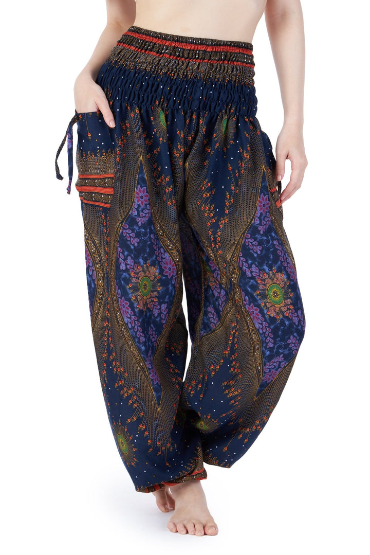 Floral Harem Pants - Lannaclothesdesign Shop