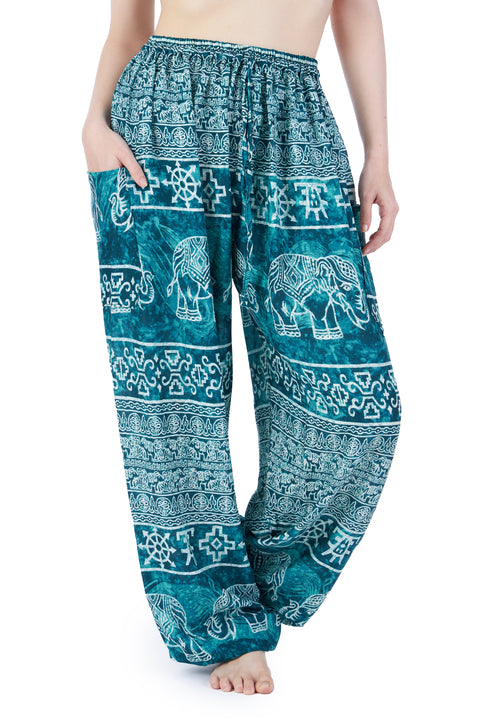 Big Elephant Harem Pants with Drawstring