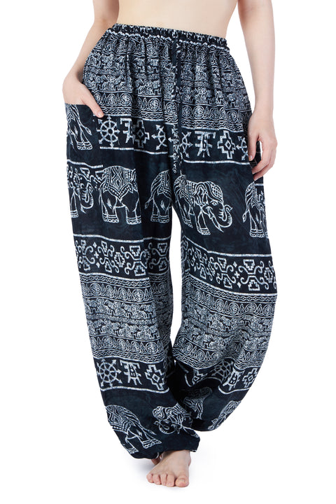 Big Elephant Harem Pants with Drawstring