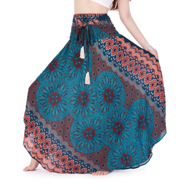 Flower Mandala Boho Skirts - Lannaclothesdesign Shop