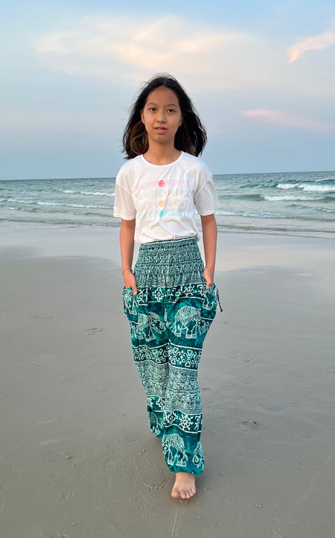 Big Elephant Kids Boho Harem Pants