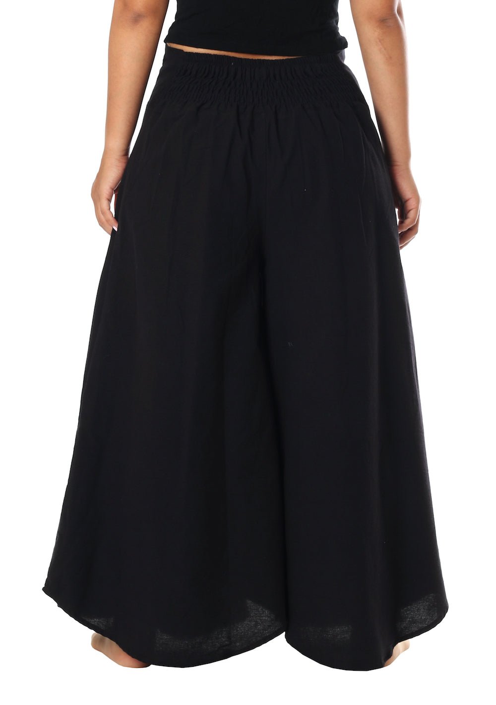 Cotton Palazzo Pants - Lannaclothesdesign Shop