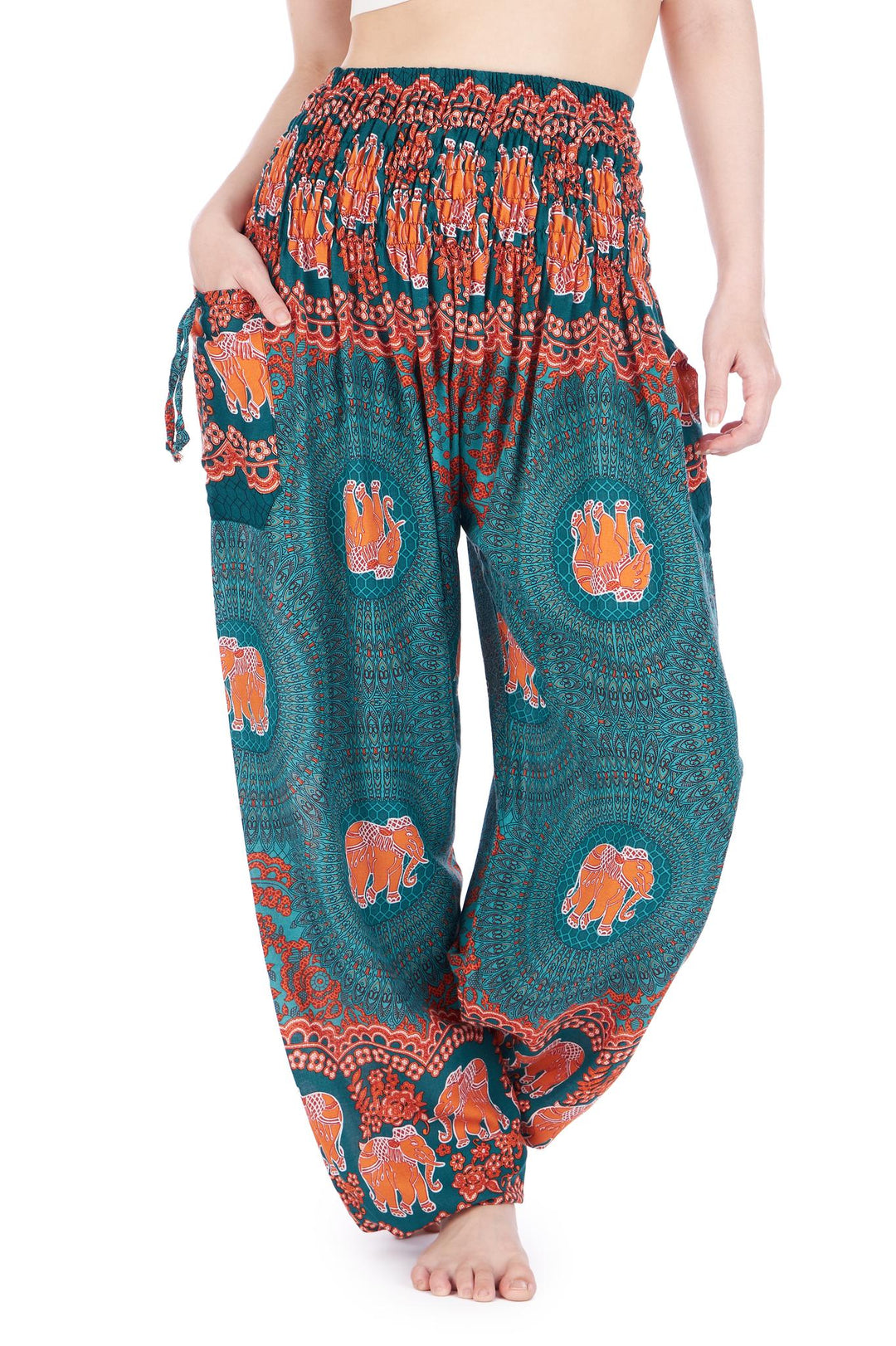 Elephant Rose Harem pants - Lannaclothesdesign Shop