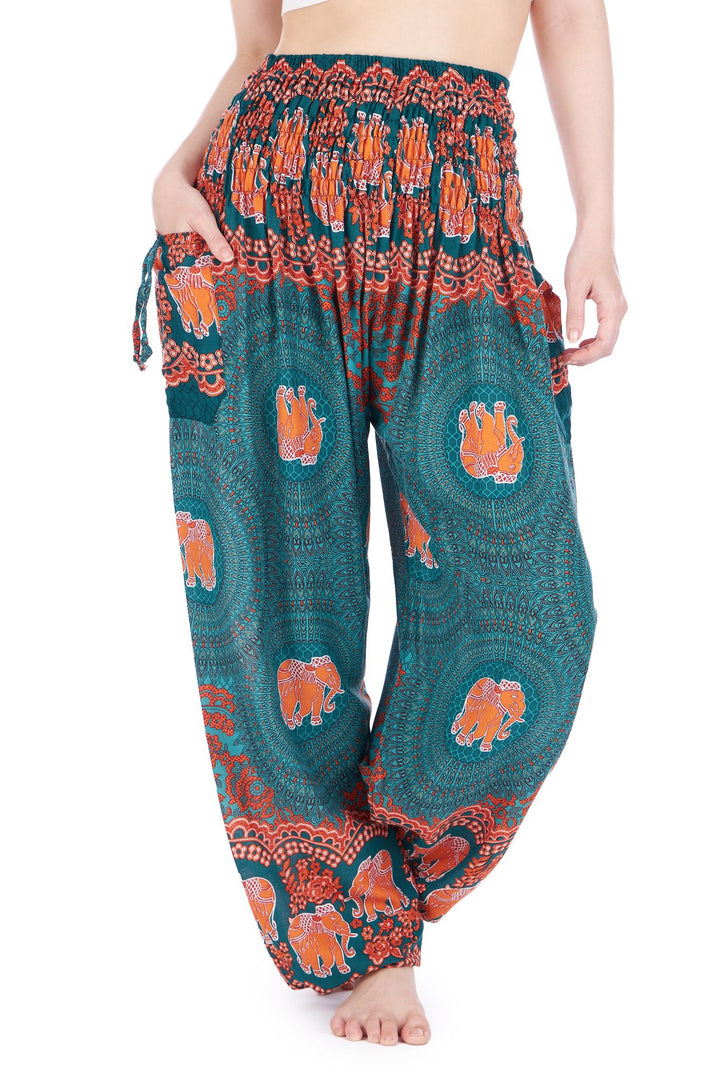 Elephant Rose Harem pants - Lannaclothesdesign Shop