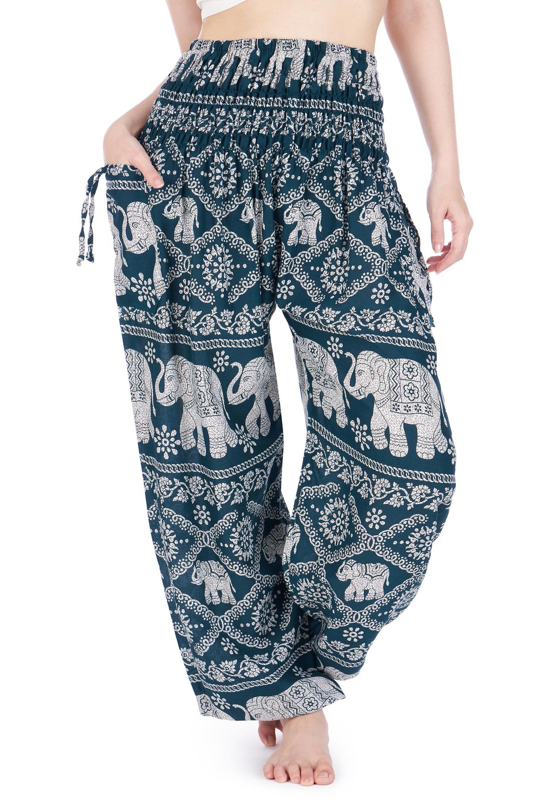 Chain elephant harem pants - Lannaclothesdesign Shop