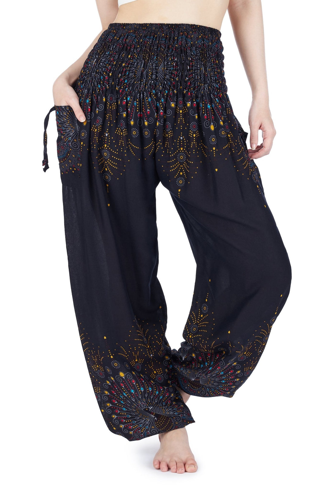 Fire Works Harem Pants - Lannaclothesdesign Shop