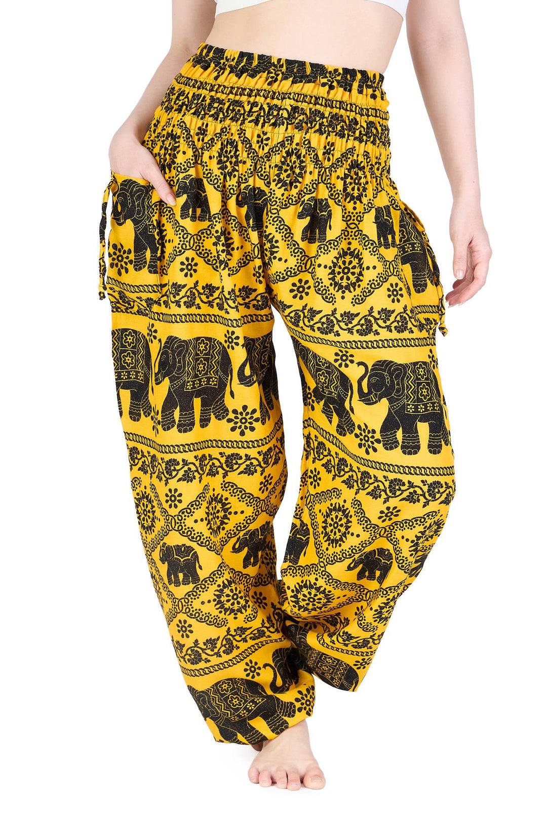 Chain elephant harem pants - Lannaclothesdesign Shop