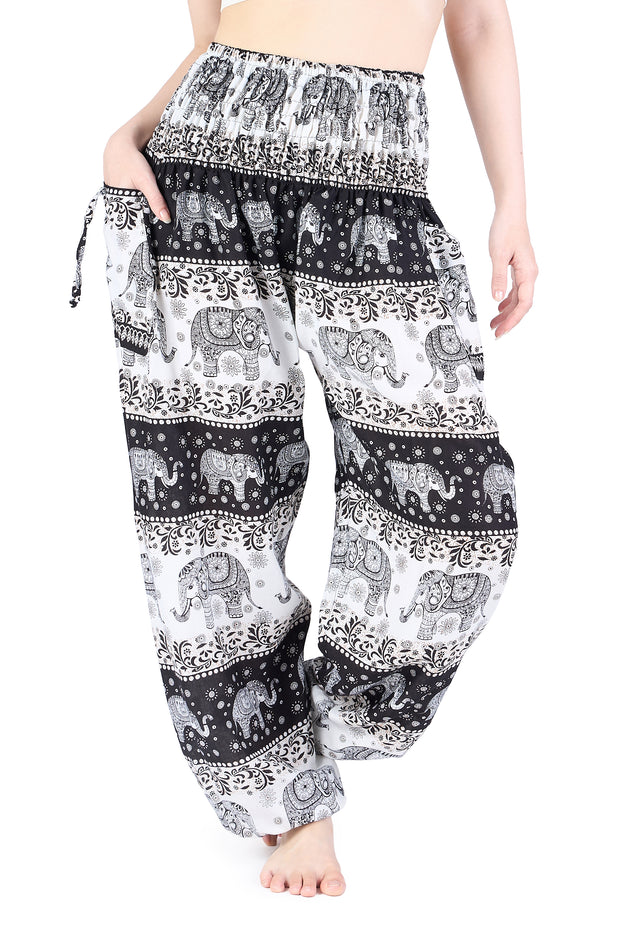 Elephant Forest Harem Pants