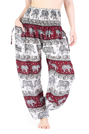 Elephant Forest Harem Pants