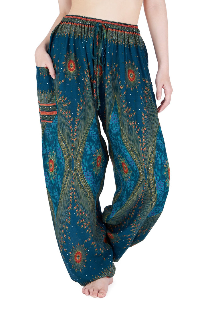 Flowy Drawstring Pants - Lannaclothesdesign Shop