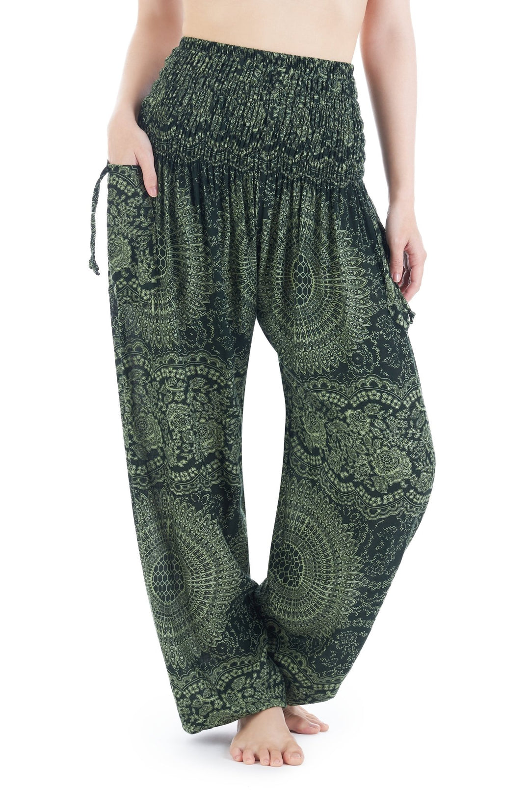 Flower Harem Pants - Lannaclothesdesign Shop