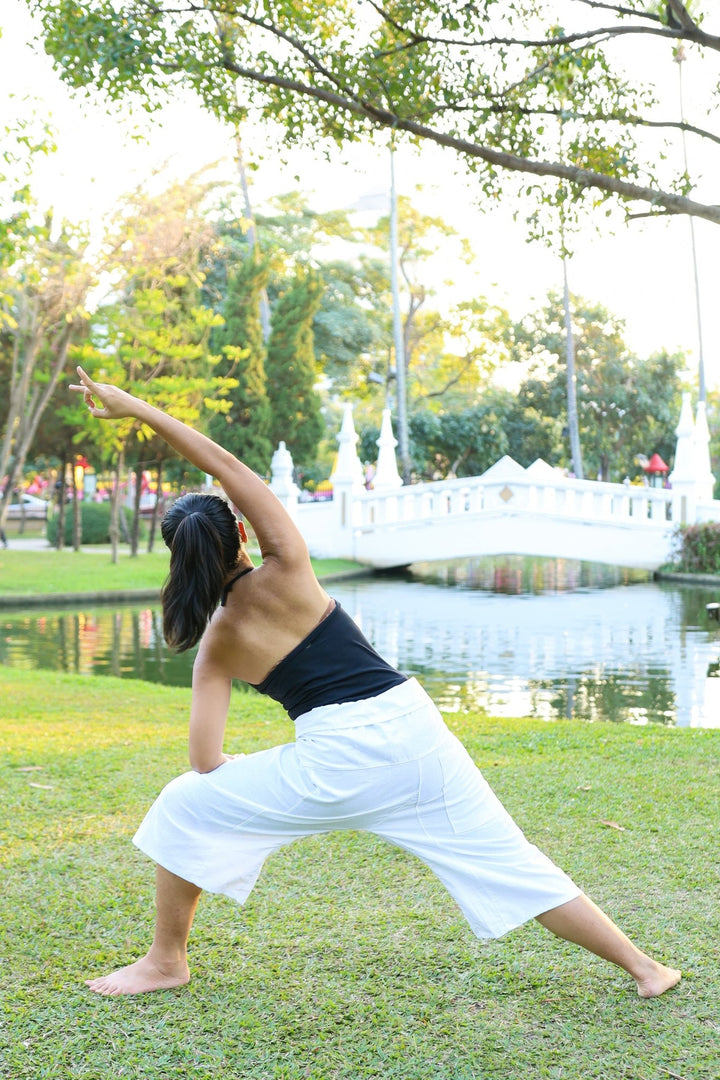 Fisherman Pants Cotton Fabric - Lannaclothesdesign Shop