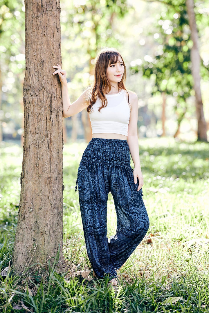 Flower Harem Pants - Lannaclothesdesign Shop