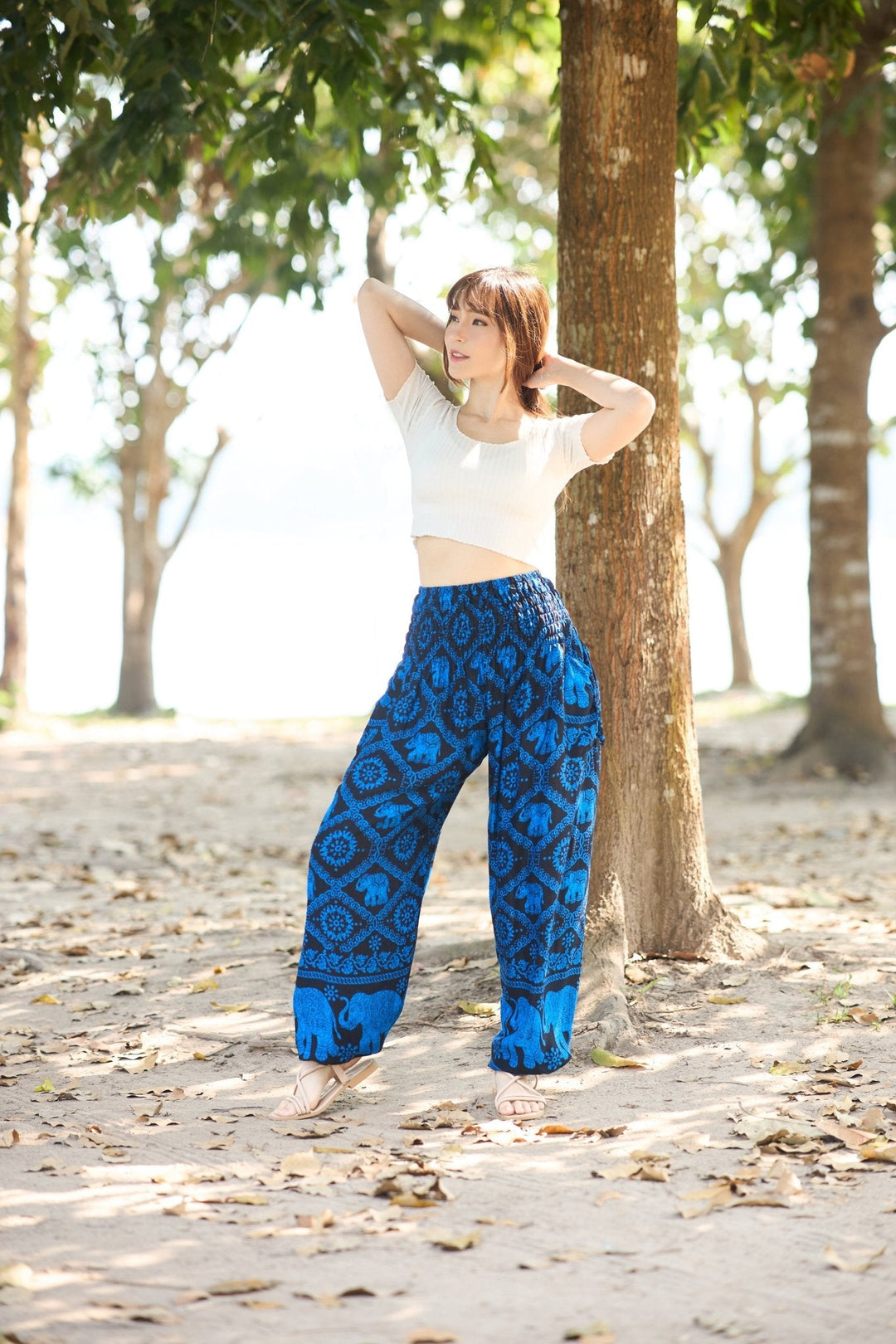 Elephant Boho Pants - Lannaclothesdesign Shop