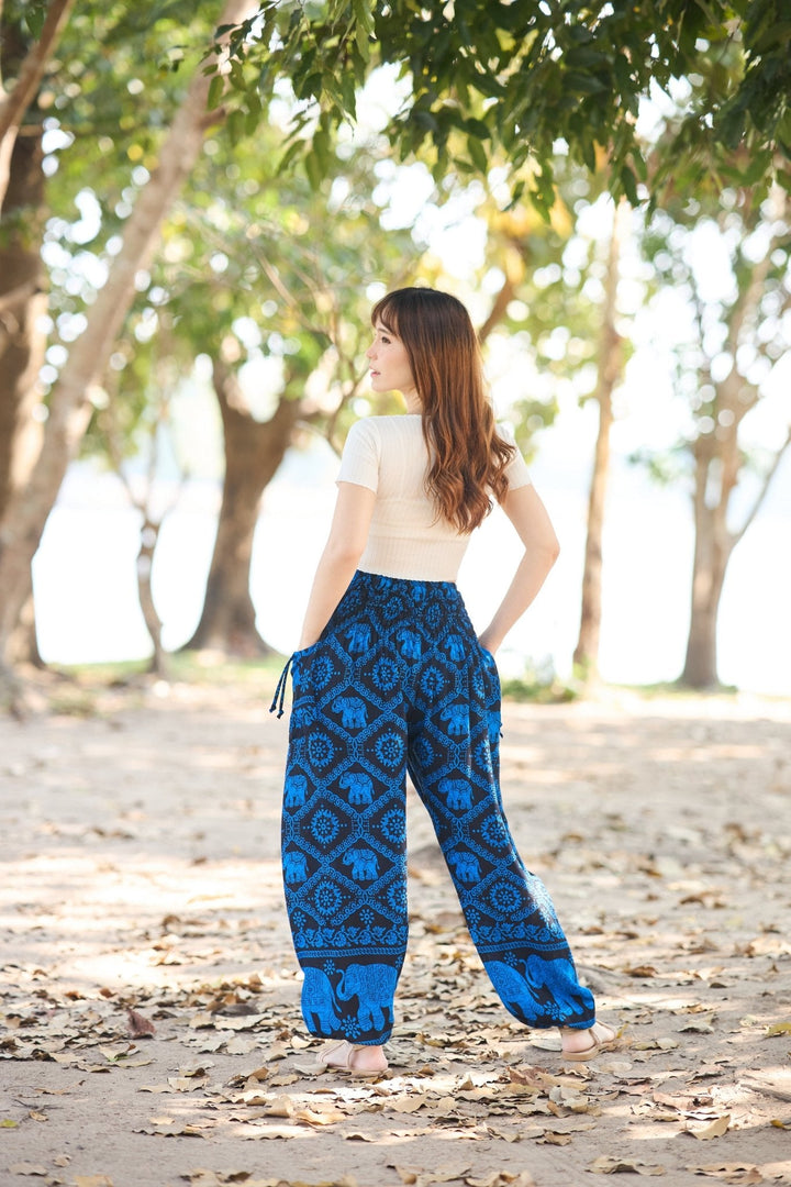 Elephant Boho Pants - Lannaclothesdesign Shop