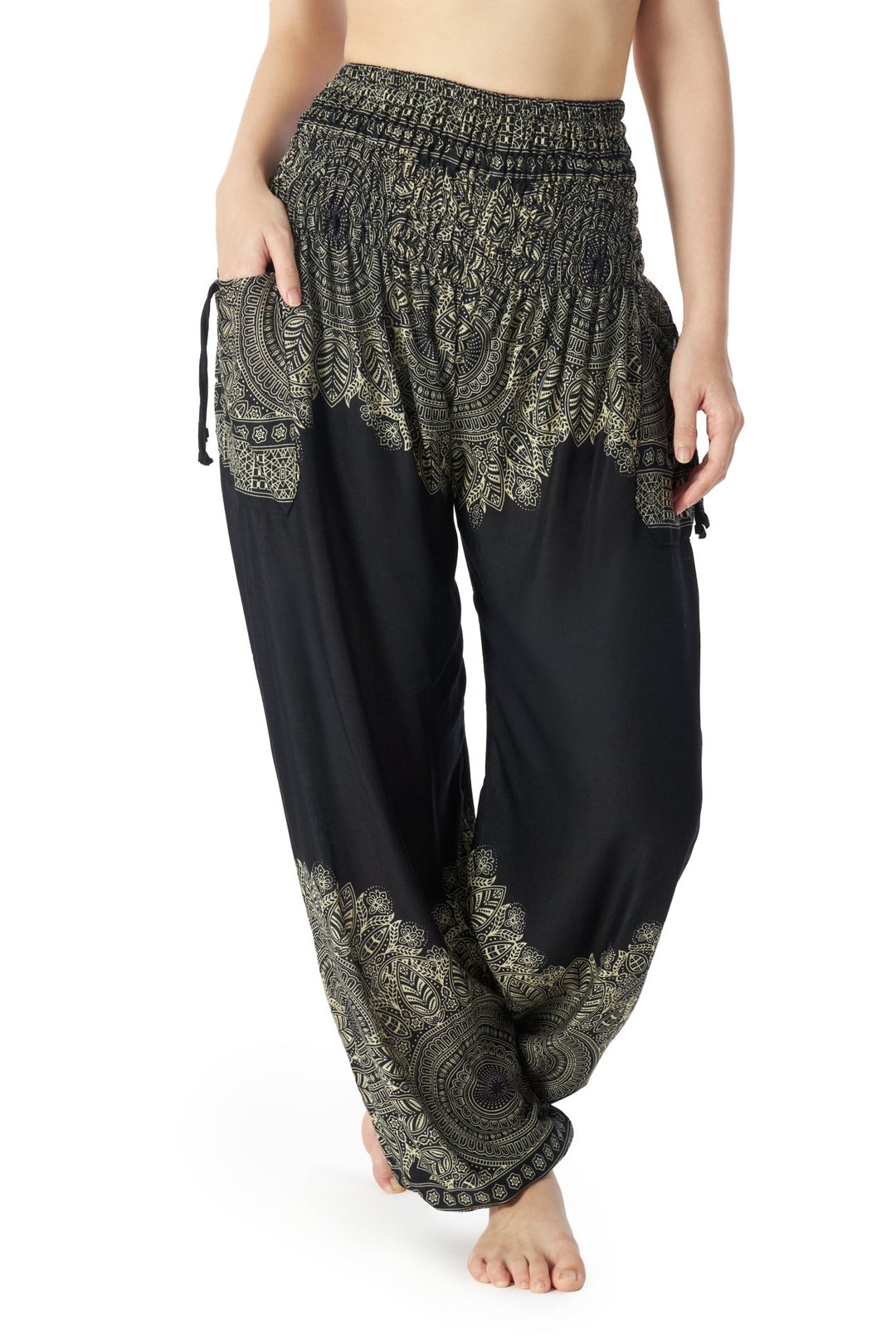 Plain Mandala Harem Pants - Lannaclothesdesign Shop