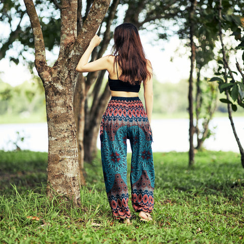 Flower Mandala Harem Pants