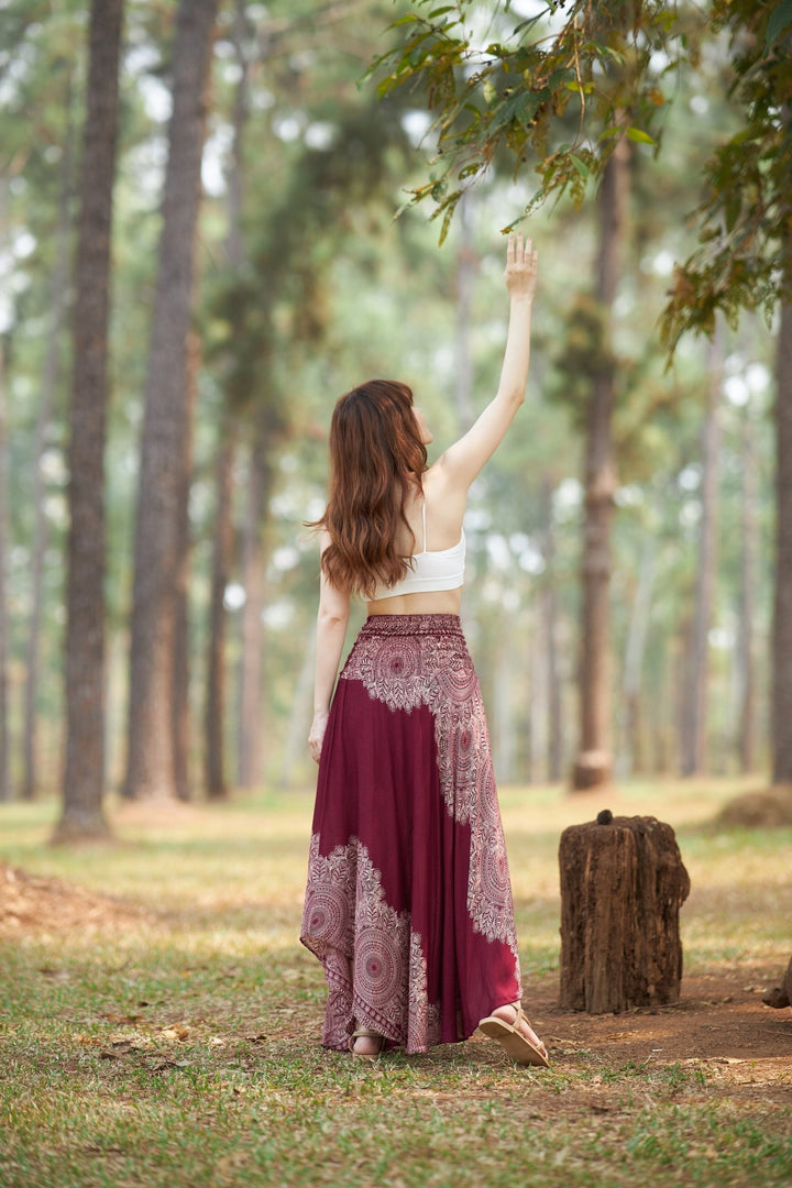 Plain Mandala Coconut Skirts - Lannaclothesdesign Shop