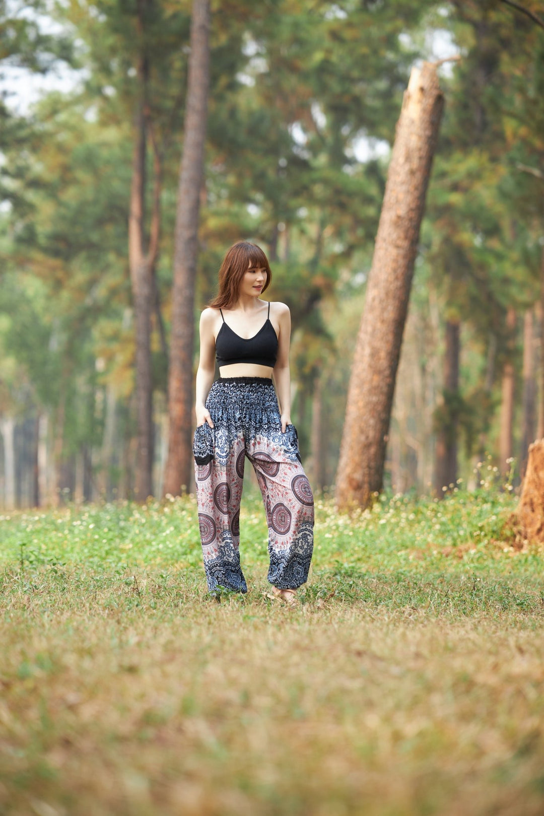 Mandala Harem Trousers - Lannaclothesdesign Shop