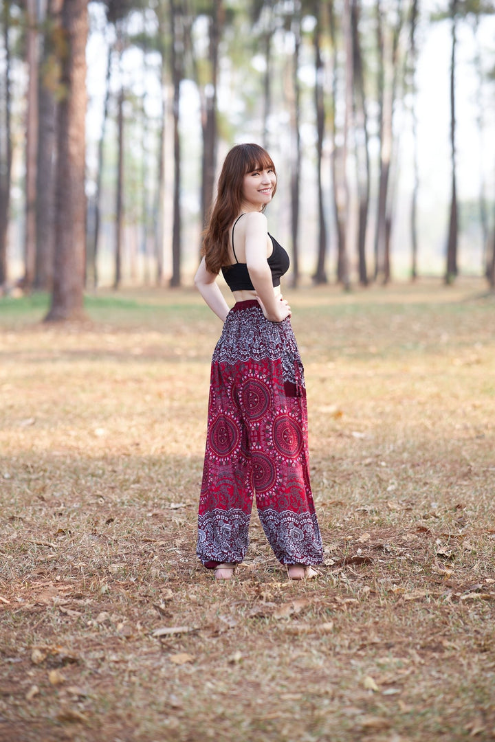 Mandala Harem Trousers - Lannaclothesdesign Shop