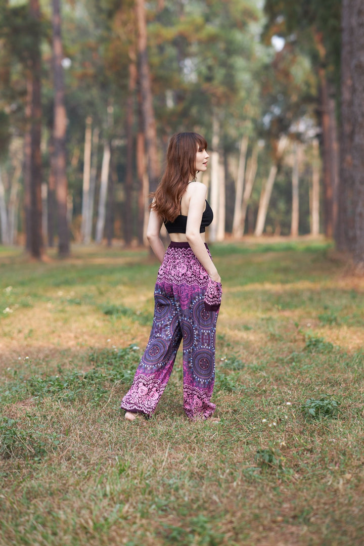 Mandala Harem Trousers - Lannaclothesdesign Shop