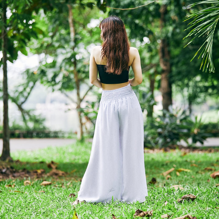 Plain Colors Wide Leg Palazzo Pants - Lannaclothesdesign Shop