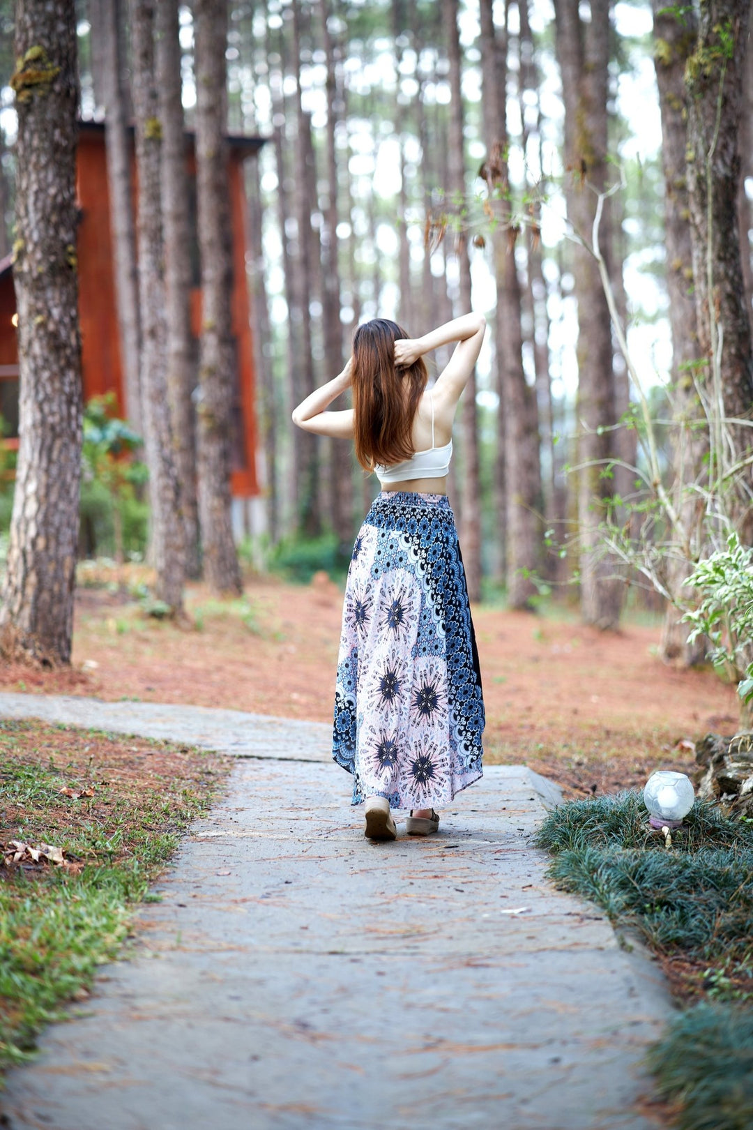 Flower Mandala Boho Skirts - Lannaclothesdesign Shop
