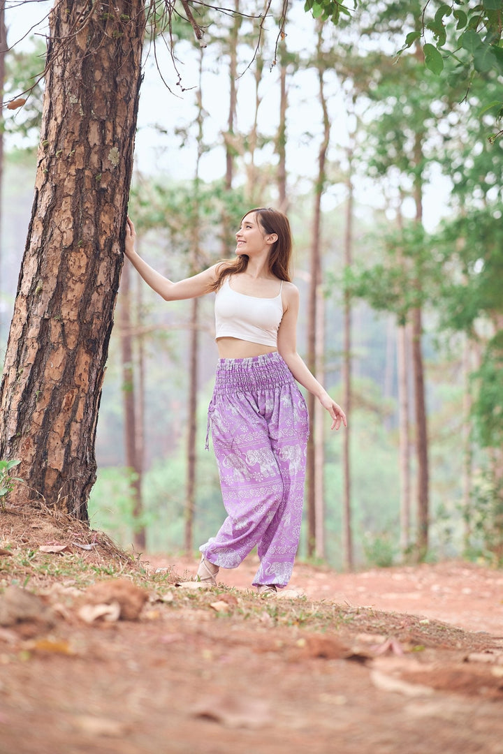 Chain elephant harem pants - Lannaclothesdesign Shop