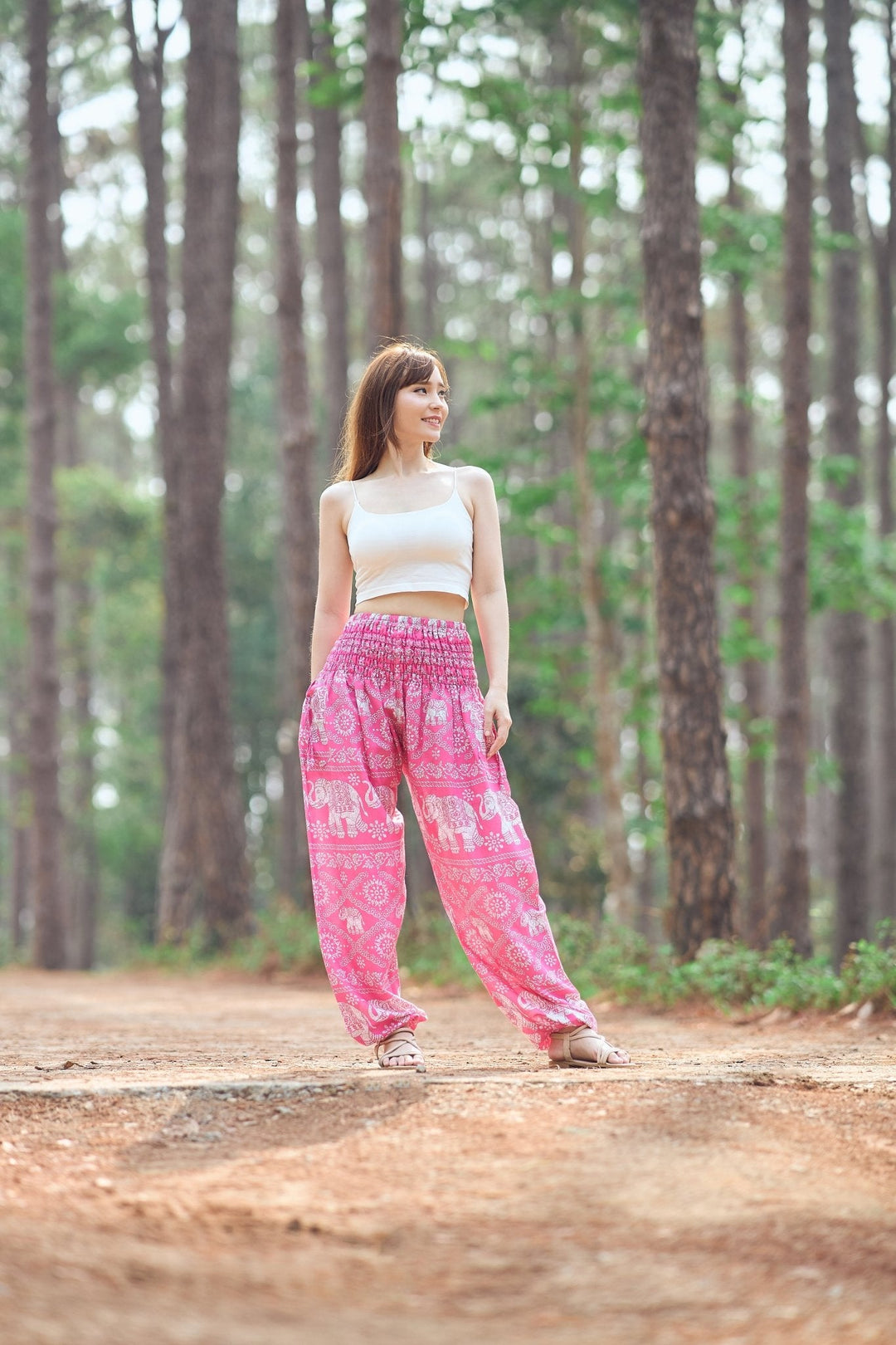 Chain elephant harem pants - Lannaclothesdesign Shop