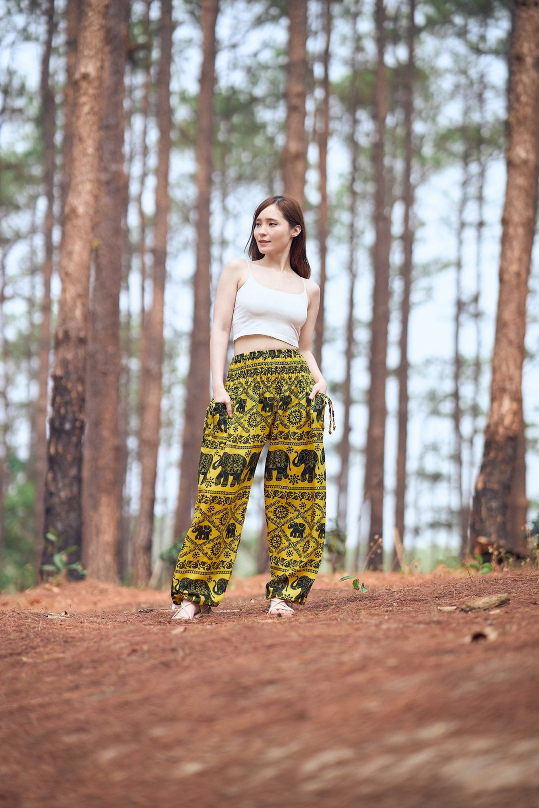 Chain elephant harem pants - Lannaclothesdesign Shop