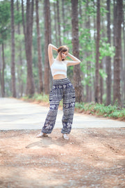 Dark Blue Elephant Harem Pants