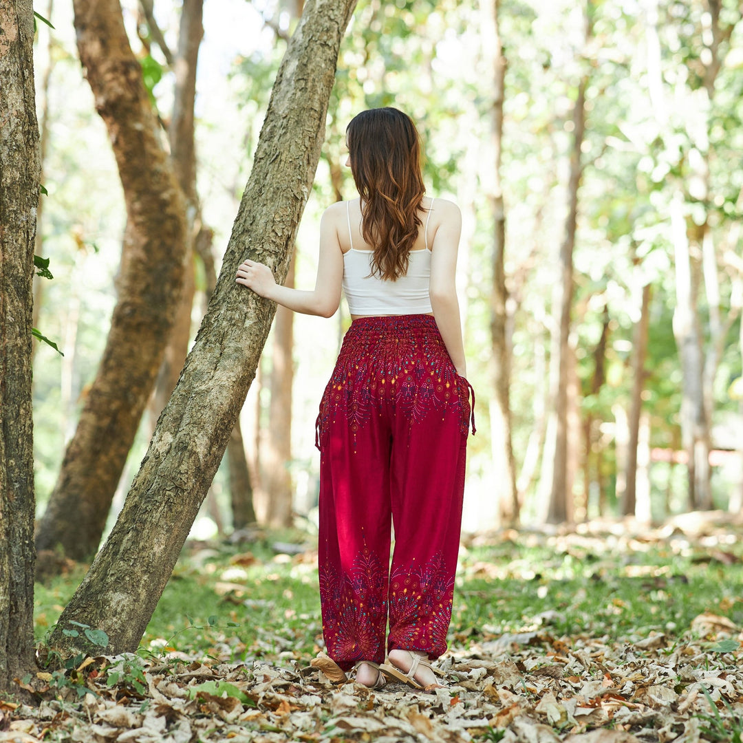 Fire Works Harem Pants - Lannaclothesdesign Shop