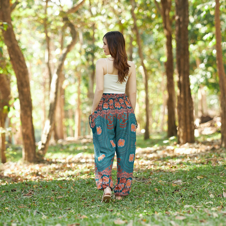 Elephant Rose Harem pants - Lannaclothesdesign Shop