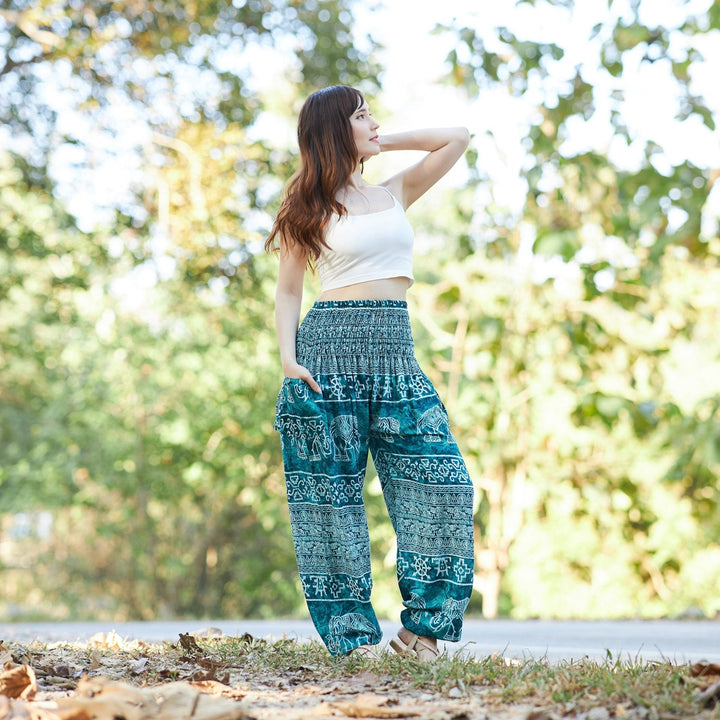 Big Elephant Harem pants - Lannaclothesdesign Shop