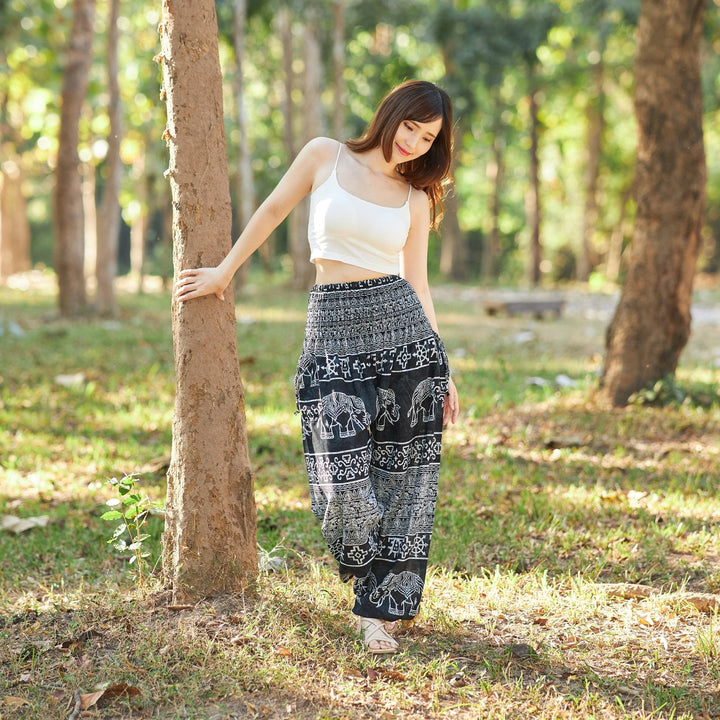 Big Elephant Harem pants - Lannaclothesdesign Shop