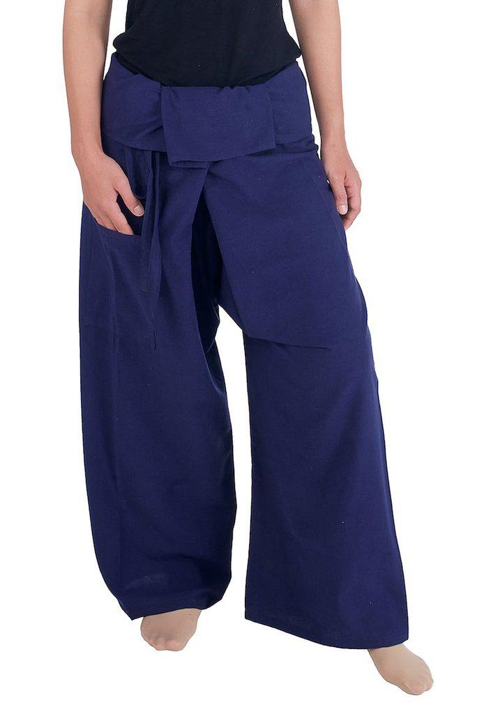 Fisherman Pants Cotton Fabric - Lannaclothesdesign Shop