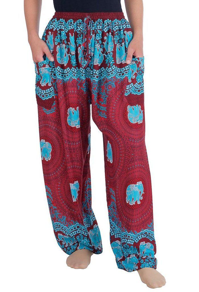Floral Elephant Print