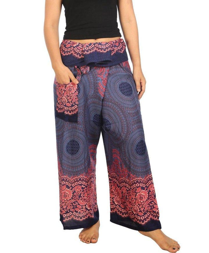 Mandala Fisherman Yoga Pants