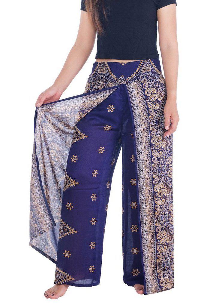 Peacock Flower Wide Legs