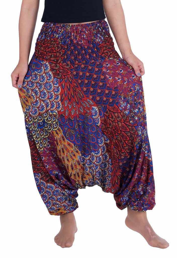 Peacock Harem Pants