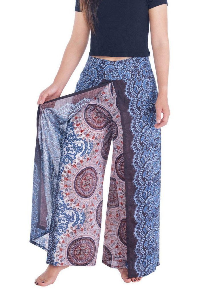 Rose Circle Wide Leg Pants