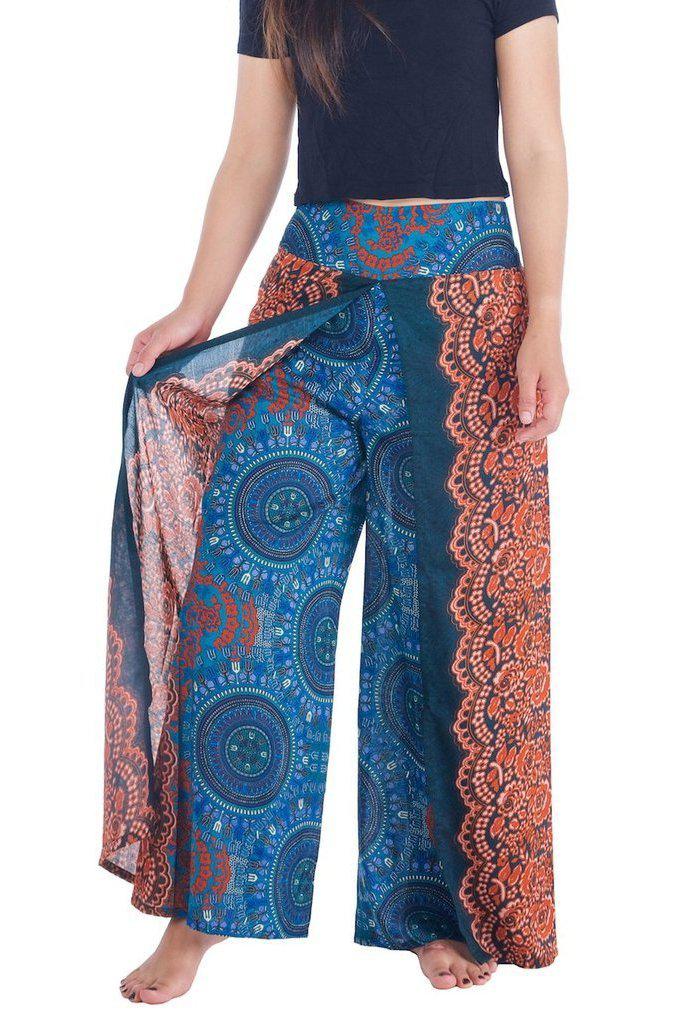 Rose Circle Wide Leg Pants