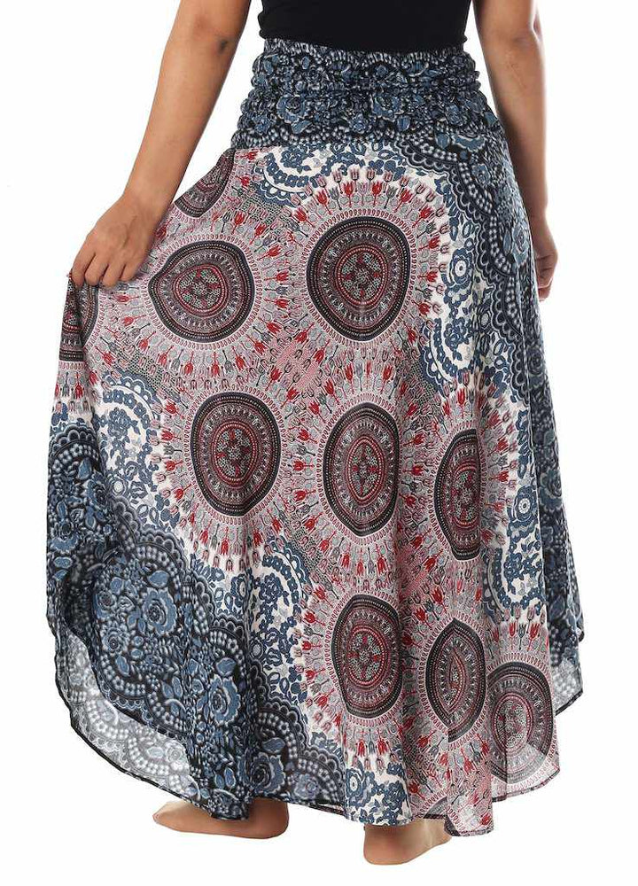 WOMEN BOHEMIAN MANDALA SKIRT - Lannaclothesdesign Shop